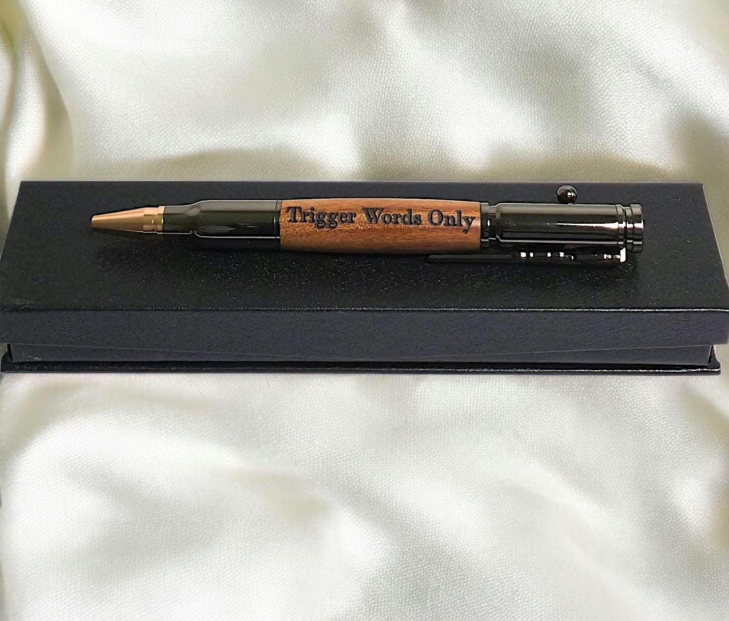 Custom bullet pen