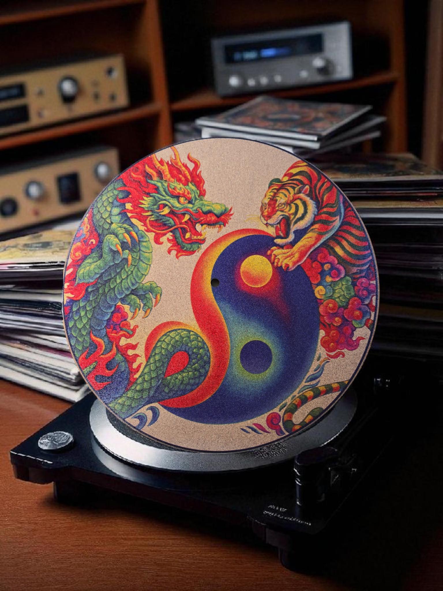 Turntable anti static mats, colorful and unique, improves sound quality